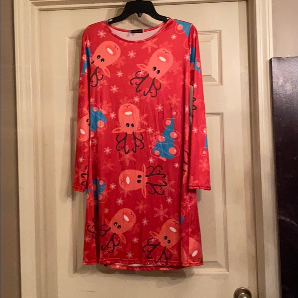 Christmas Deer Dress